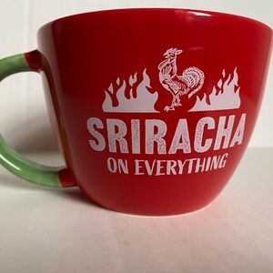 Sriracha “On Everything” Jumbo Mug - Red - Excellent Condition